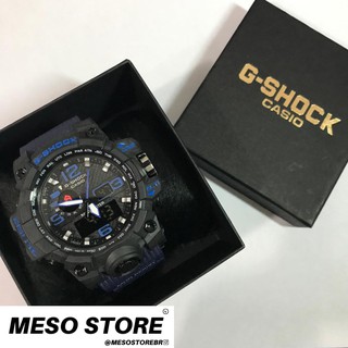 Reloj CASIO G-Shock S1000 de acero Digital Analógico Digital para hombre-reloj CASIO-AZUL (1)