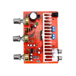 MATTKE DC12V Amplificador De Potencia Amplificación TDA7377 Placa Amplificadora Sonido Estéreo 40W + 40W Coche Audio Digital 2.0 Canal Módulo/Multicolor (8)