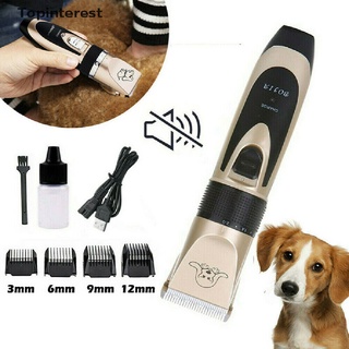 [topinterest] afeitadora de pelo eléctrica para mascotas, perro, gato, maquinilla de afeitar, máquina cortadora de animales.