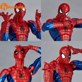 Disponible Marvel Mafex Vengadores Spiderman The Amazing Spider Man PVC Figura De Acción Coleccionable Modelo Niños Juguetes Regalo beautyy6 (1)