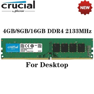 Crucial DDR4 4GB 8GB 16GB 2133MHz Desktop RAM U-DIMM memoria de escritorio de 288 pines