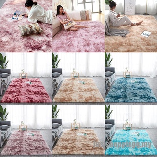 Solo❤ Alfombra shaggy Tie-dye impresa de felpa piso esponjoso alfombra de área alfombra sala de estar alfombrillas