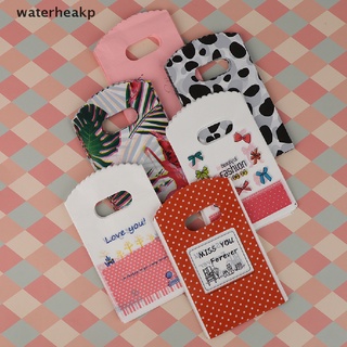 (waterheakp) 50 unids/lote 9*15 cm mini bolsas de agradecimiento regalo mango pequeñas bolsas de plástico de compras en venta