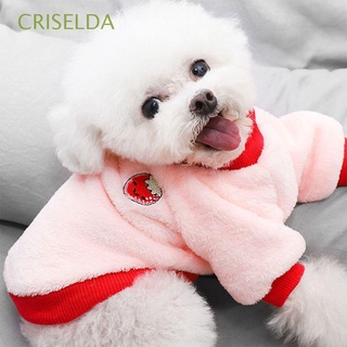 criselda multi-tamaños chihuahua ropa caliente gato suéter mascota invierno traje fácil de poner/fuera gato camisa perro chaqueta para perro pequeño, medio perro suave abrigo ropa de perro