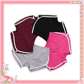 Pantalones suaves casuales para mujer/Shorts deportivos para correr/gimnasio/entrenamiento/cintura/Yoga