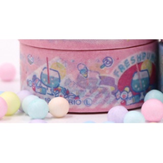 Melody Cinnamoroll Washi Cinta Adhesiva Decorativa Pequeña Álbum De Recortes Fresco DIY Oficina Papelería Enmascaramiento De Papel (6)