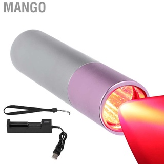 mango luz roja terapia lámpara dispositivo de acero inoxidable portátil alivio del dolor máquina infrarroja
