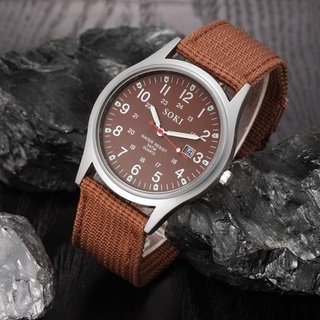 Reloj De pulsera deportivo De cuarzo De acero inoxidable para hombre/uso Militar con fecha Militar Militar