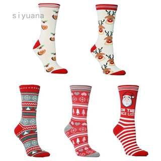 medias de navidad nuevas medias de alce personalidad en tubo calcetines ropa festiva
