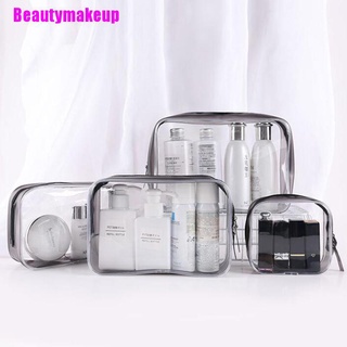 Beautymakeup bolsa De tocador impermeable Transparente Para almacenamiento De Cosméticos/maquillaje