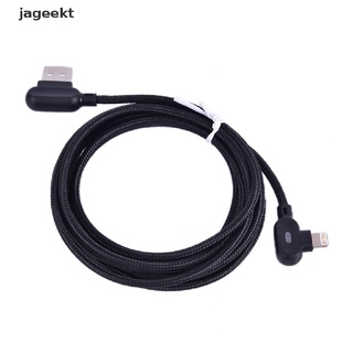 jageekt - cable micro usb tipo c de 90 grados, doble codo, carga rápida, cable cl