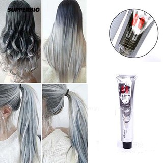 SS: 1 pza 100Ml crema permanente gris claro para el cabello