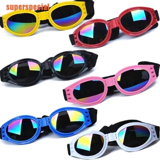 [super]gafas plegables para perros/mascotas/gafas impermeables/protección para perros/lentes Uv Sung