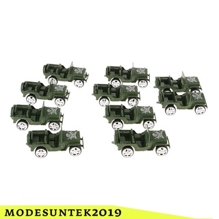 Jeep (Modedertek) 10 piezas juguete De juguete De Mesa De arena Para hombre