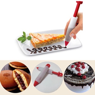 Silicona crema pastel escritura pluma/Chocolate hornear decoración (5)