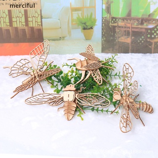 Merciful DIY Children 3D Wooden Puzzle Animal Model Assembly Kit Educational Toys Gifts CL (7)