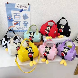 Nueva bolsa de hombro de dibujos animados Bolsa de lona casual Bolsa de compras Cartoonist Cute Fashion Satchel Cosmetic Bag Portable Bag