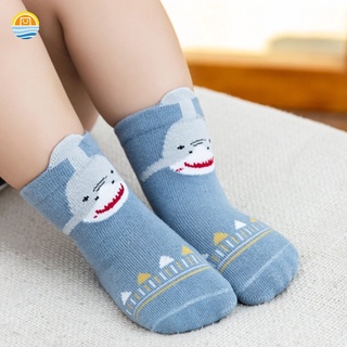 Calcetines de boca suelta de dibujos animados para bebés/niños pequeños/bebés/calcetines antideslizantes/calcetines tridimensionales/calcetines para bebé/calcetines de almacenamiento JP1