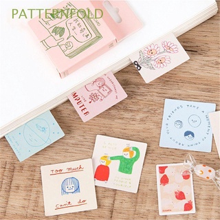 PATTERNFOLD Sealing Stickers Stationery Sticker Decoration Stickers Stationery Flakes Adventurous Life Stickers Scrapbooking Diary Sticker DIY School Supplies 46 sheets/box