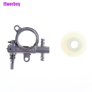 [ffwerbey] 2500/3800 Chainsaw Spare Parts Chainsaw Oil Pump With Worm Drive Gear Tool
