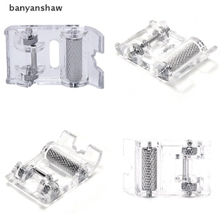 banyanshaw nuevo portátil mini rodillo de vástago bajo máquina de coser prensatelas de cuero hogar cl