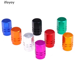 ifoyoy 4 x válvula hexagonal de aluminio ocho colores para elegir de cl