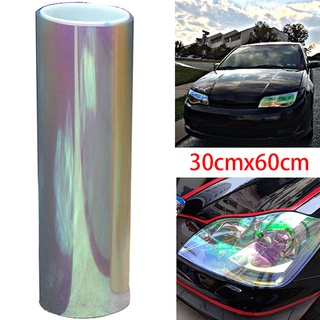 {FCC} Chameleon cambio de color tinte vinilo envoltura de la película de faros de la lámpara de luz del coche {newwavebar.cl}