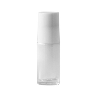 cosmética 5ml/10ml vidrio transparente aceite esencial roll-on vial botellas titular