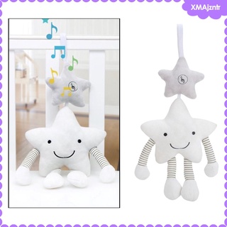 Baby Infant Hanging Rattles Toys Crib Stroller Bell Plush Cartoon Toy Gifts