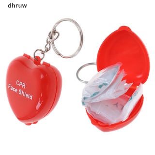 dhruw mini proteger rcp máscara boca llavero rescate en caja del corazón máscara cara primeros auxilios cl (7)