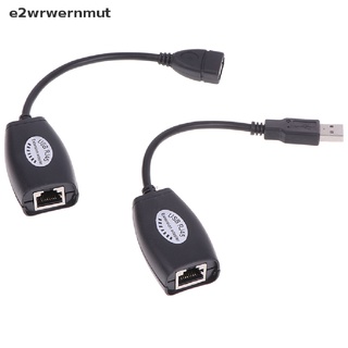 *e2wrwernmut* USB UTP Extender Adapter Over Single RJ45 Ethernet CAT5E 6 Cable Up to 150ft hot sell
