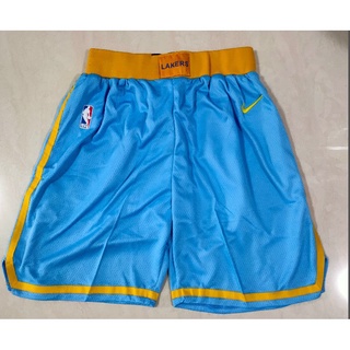 NBA shorts Los Angeles Lakers Temporada 2020 Azul Baloncesto Pantalones Cortos