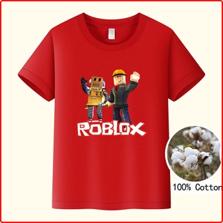 Roblox Camiseta Niños Algodón Niñas Juegos Calientes Verano Ropa De Los Transpirable (1)