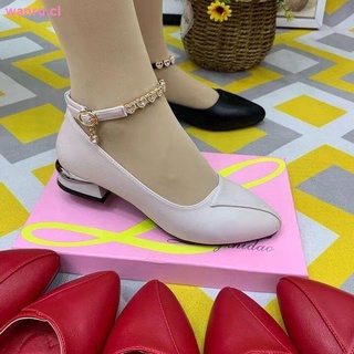 cuero genuino de las mujeres zapatos de primavera 2021 nuevo estilo único zapatos de tacón bajo de las mujeres zapatos de cuero zapatos de suela suave señoras moda palabra hebilla madre zapatos de las mujeres (3)