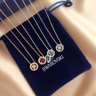 Swarovski charms collar: collar de Swarovski SPARKLING DC moda collar de cristal Kalung mujeres amor regalo 5286137 con caja de regalo
