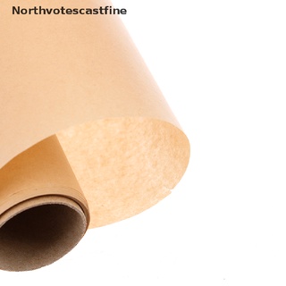 northvotescastfine 5m/10m pergamino rollo de papel antiadherente alfombrilla para hornear de doble cara cocina hornear nvcf