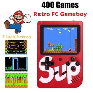 sup gameboy retro fc classic consola de juegos de 3 pulgadas 400 juegos de mano jugador de juegos