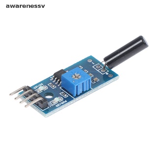 Arsv Normally Open Vibration Switch High Sensitive Burglar Alarm Module for arduino .