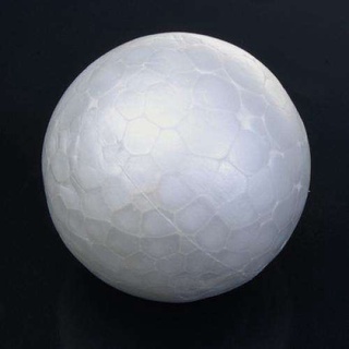 10pcs 10cm modelado artesanía poliestireno bola de espuma esfera para niños artesanía blanco