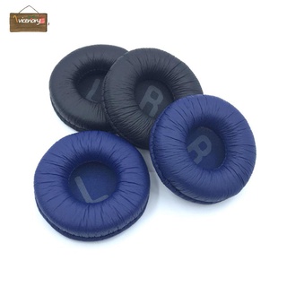 VICENORY 2 Pairs New Replacement Accessories Foam Ear Pads Headset Protein Leather Headphone Soft Cushion Cover
