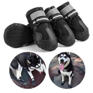 ✨Aoto Rain botines calcetín botas para mascotas perro impermeable zapatos protector Durable resistente (5)