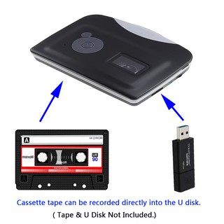 Reproductor de Cassette independiente, cinta de Cassette portátil a convertidor MP3, grabadora de música Walkman, grabadora de música grabada MP3 a USB Flash