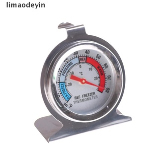 [limaodeyin] termómetro de acero inoxidable con temperatura de metal refrigerador congelador dial tipo termómetro.