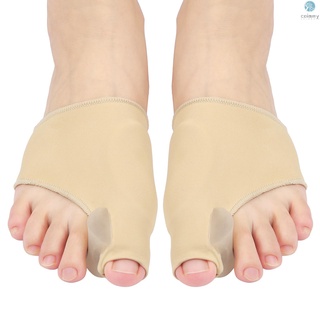 1 par corrector de juanetes de gel de juanete mangas de alivio del dedo del pie grande separador del dedo del pie grande para alivio del dolor de la articulación del dedo del pie grande