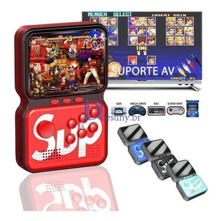 Mini consola de video juegos Portátil de mano 900 juegos M3 Retro/Emulador Nes Gba Sup Nintendo destiny