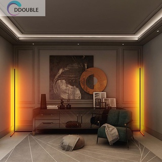 (Dj) lámpara LED de pie de esquina RGB luz para dormitorio sala Club decoración del hogar