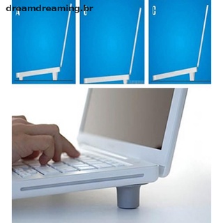 Dreaming.br 2 pzs soporte Grande+2pzas almohadilla Para Notebook Laptop
