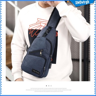 sling bag pecho pack bolsa de hombro para hombre deportes al aire libre causal bolsa de mensajes daypack