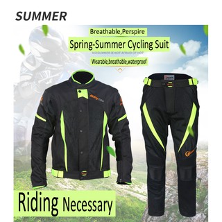 Equitación tribu motocicleta chaqueta verano transpirable Motocross Off-Road Racing Moto Biker ropa impermeable armadura chaqueta