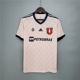 La U Club Universidad de Chile 2021 - camiseta de fútbol rosa 2022 Joaquin Larrivey #20 Montillo #10 NEW new